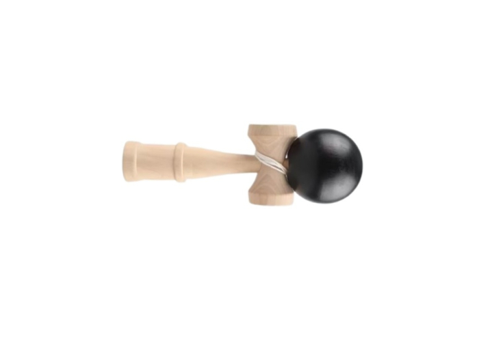 Kendama cu Design Clasic 18cm – Jucarie din Lemn pentru Coordonare si Indemanare -CELhome- [2]