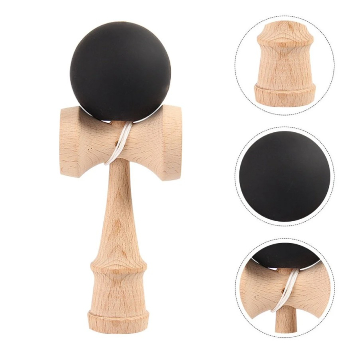 Kendama cu Design Clasic 18cm – Jucarie din Lemn pentru Coordonare si Indemanare -CELhome- [3]