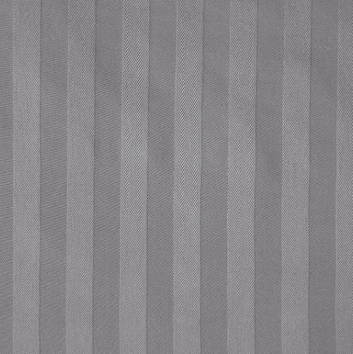 Lenjerie de pat Matrimonial Tip Damasc, 6 piese, Cearceaf de pat cu elastic 180 x 200 cm, Cearceaf pilota cu fermoar 200 x 230 cm, 4 fete de perna, Gri [2]