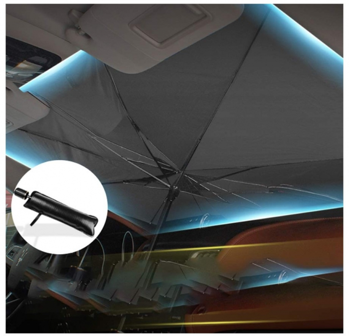 Parasolar auto tip umbrela – Accesoriu pentru Protecție Solară - CELhome [4]