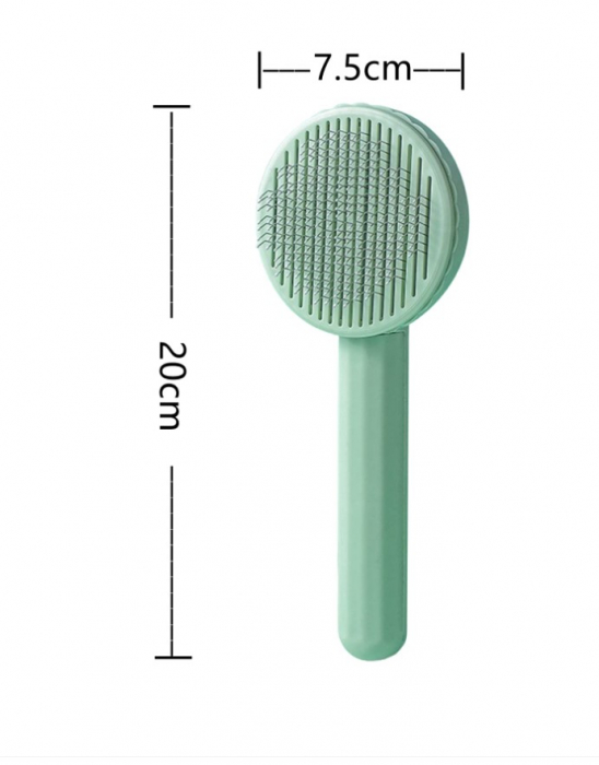 Perie pentru Animale – Ideala pentru caini sau pisici, cu Maner Ergonomic si Curatare Usoara [2]