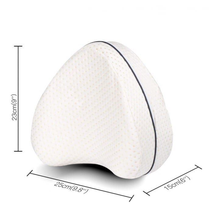 Perna Ortopedica pentru un Somn Confortabil – CELhome- Pentru Genunchi si Solduri, Memory Foam, 28x20 cm, Suport Sciatic, Dureri de Spate, suport in Sarcina [8]