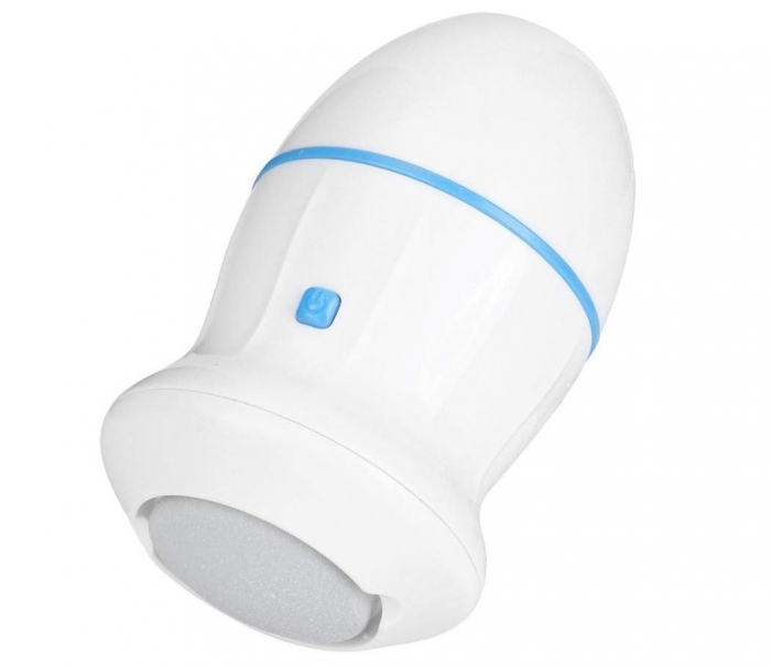 Pila electrica CELhome pentru calcaie uscate si crapate – design ergonomic, alimentare USB si baterii, cu mini perie de curatare [2]