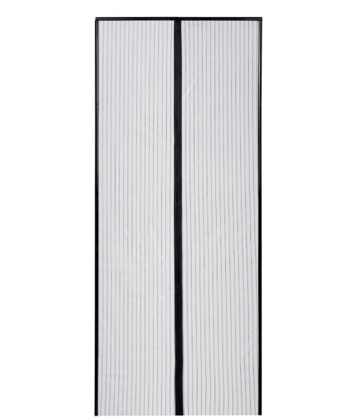 Plasa tantari pentru usa, tip perdea cu magnet, 100x230 cm, culoare neagra, CELhome [3]