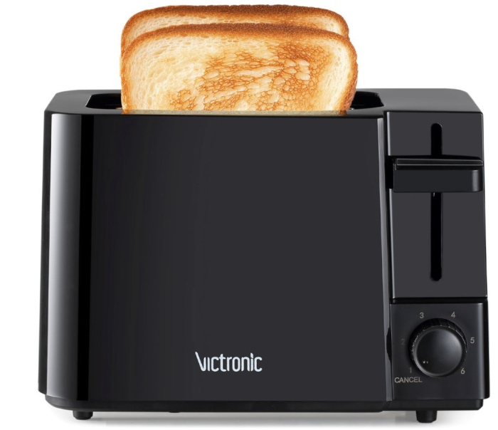 Prajitor de Paine 650W – 2 Felii, 6 Setari Rumeneala, Functie Anulare, Tava Firimituri, Control Electronic, Auto-Oprire [1]