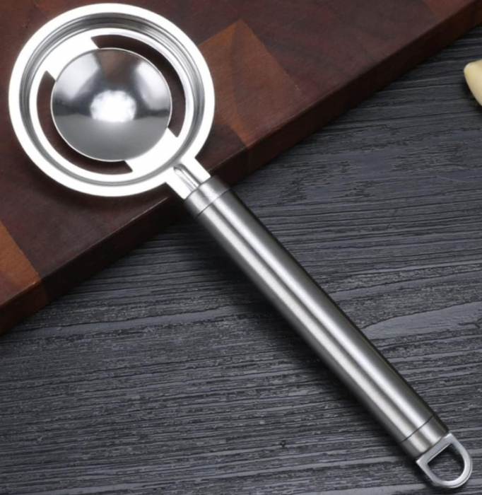 Separator albus de ou din inox CELhome – ustensila practica pentru gatit si copt [3]