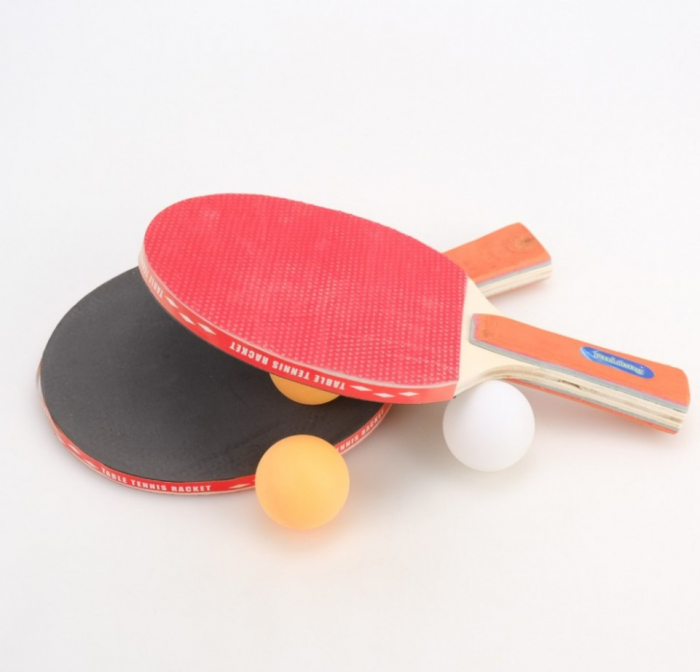 Set 2 Palete Tenis de Masă + 3 Mingi CELhome [4]