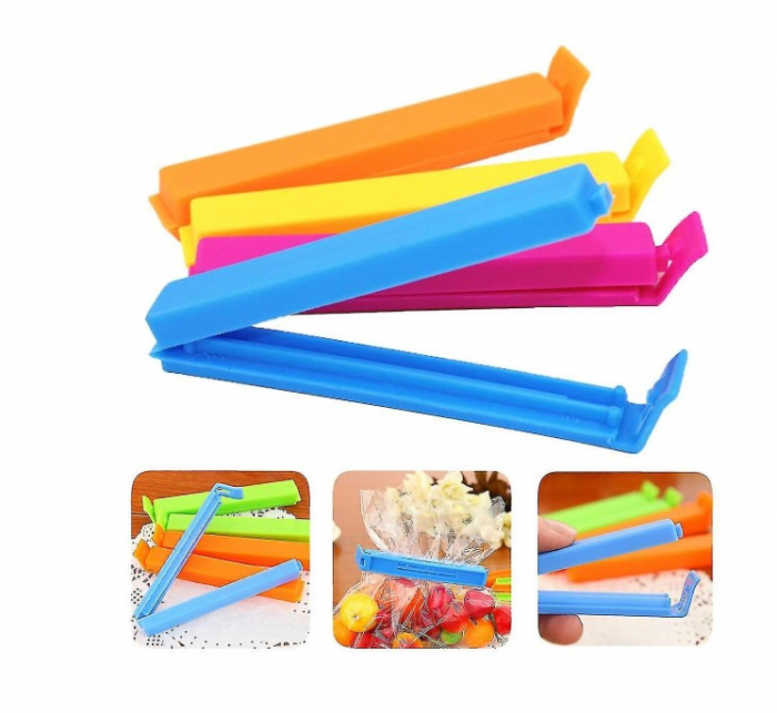Set 4 cleme pentru sigilarea pungilor, dimensiune 15 cm [3]