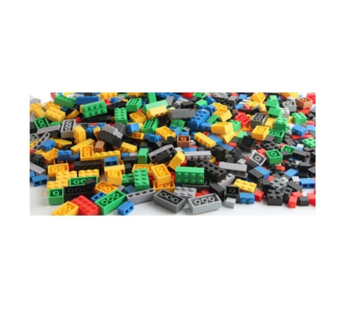 Set 800 de cuburi pentru constructii si creatii nelimitate + Suport pentru Caramizi Constructie Verde 16x16 cm, CELhome [4]