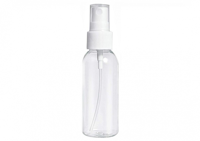 Set CELhome - Sticle pentru Calatorie Transparente cu Husa - 5 Bucati + Etichete Autoadezive [5]