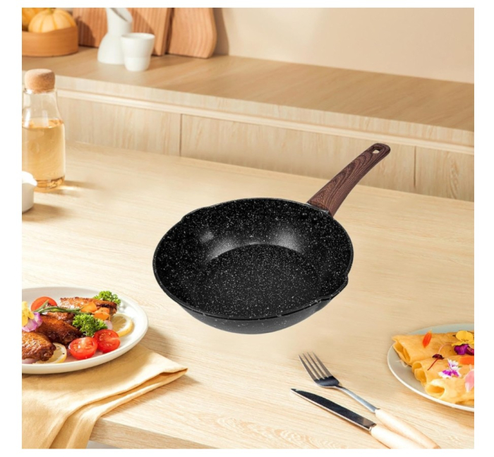 Tigaie antiaderenta CELhome 16x33 cm, design rotund, maner ergonomic, gatire uniforma [3]