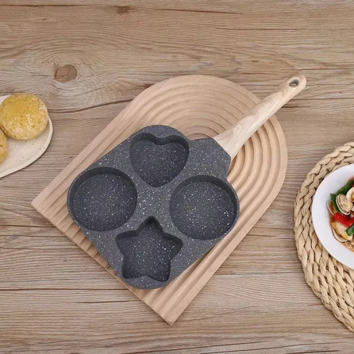 Tigaie grill cu 4 compartimente din ceramica antiaderenta CELhome [4]
