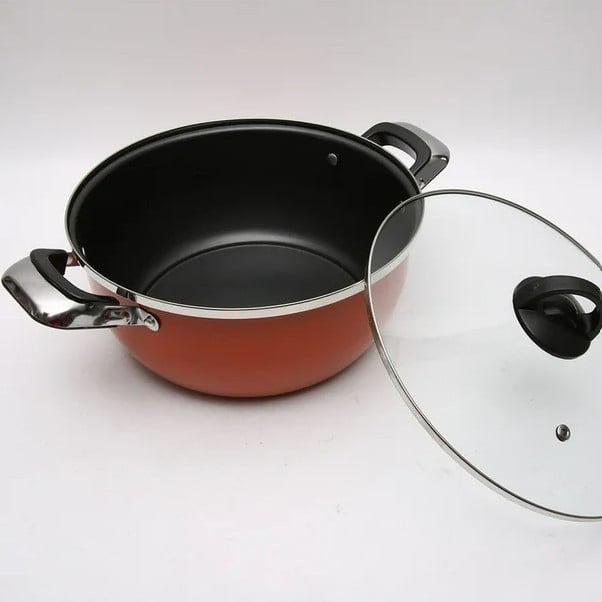Tigaie pentru prajit si gatit -CELhome- non stick cu cos prajire 28 cm, antiaderenta, usor de curatat [4]