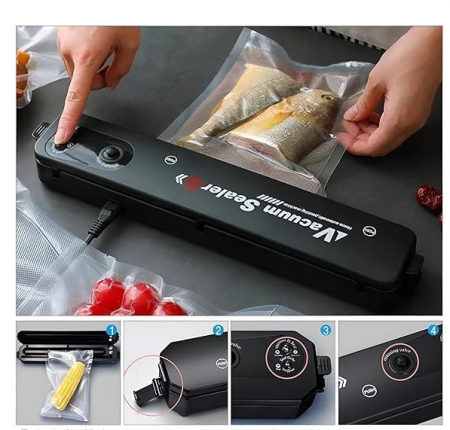 Aparat de vidare alimente + rola folie 30 cm x 500 cm [6]