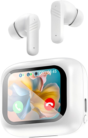 Idei inteligente sub 100 RON - casti-wireless-bluetooth-5-4-cu-ecran-tactil-anc-enc-celhome