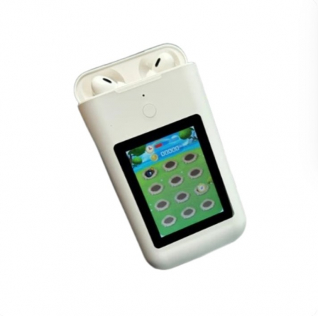 Casti Wireless CELhome, cu Display LCD 2.8” Touch si Baterie Externa Integrata Portabila, 8000mAH, Bluetooth, Alba [4]