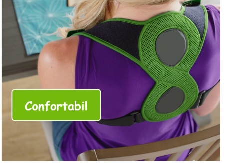 Corector postura CELhome – ajustabil, ergonomic si usor, pentru spate drept si confort zilnic [1]
