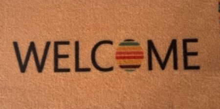 Covoraș de intrare "Welcome" – 60 x 40 cm [1]