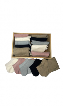 Cutie cu 10 perechi de sosete din Bambus, 35-38 EU, Multicolor, CELhome [4]