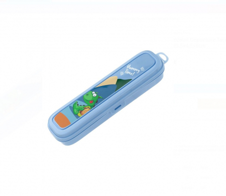 Articole pentru copii - Cutie Depozitare Tacamuri Ciel Dinozauri, CELhome, pentru Copii - 23.5x4.5x6cm