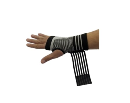 Fasa elastica CELhome pentru incheietura mainii, bandaj reglabil, marime universala, compresie confortabila [2]
