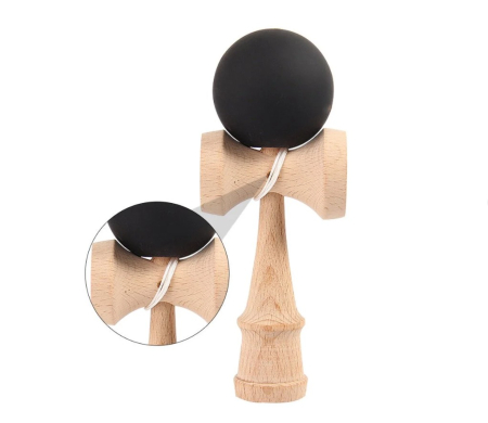 Kendama cu Design Clasic 18cm – Jucarie din Lemn pentru Coordonare si Indemanare -CELhome- [8]