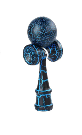 Kendama Full-Size cu Design „Crackle” – Jucărie Clasică din Lemn pentru Coordonare și Îndemânare [4]