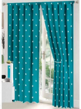 Lenjerie de pat 8 piese cu draperii – CELhome – Cearceaf de pat 230 x 240 cm, Cearceaf pilota 200 x 230 cm, 2 Fete de perna 70 x 70 cm, 2 Fete de perna 55 x 75 cm, 2 Draperii 150 x 230 cm, Verde [2]