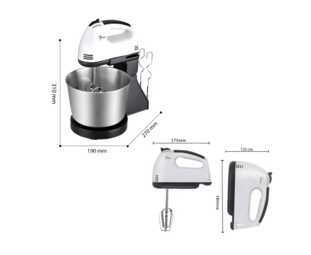 mixer electric bucatarie 300W cu teluri [15]