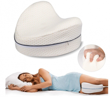 Selecție de Produse Sub 100 RON - Perna Ortopedica pentru un Somn Confortabil – CELhome- Pentru Genunchi si Solduri, Memory Foam, 28x20 cm, Suport Sciatic, Dureri de Spate, suport in Sarcina