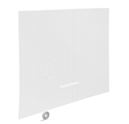 Plasa tantari pentru fereastra de mansarda, fixa, cu scai, 150 x 180 cm, alba [2]