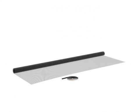 Idei inteligente sub 100 RON - Plasa tantari pentru fereastra, fixa, cu scai, 180x150 cm, neagra, CELhome