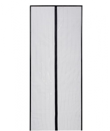 Plasa tantari pentru usa, tip perdea cu magnet, 100x230 cm, culoare neagra, CELhome [2]