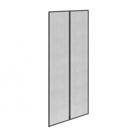 Plasa tantari pentru usa, tip perdea cu magnet, 100x230 cm, culoare neagra, CELhome [1]