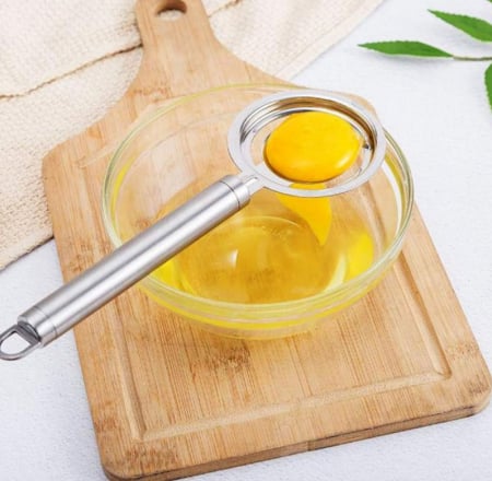 Selecție de Produse Sub 100 RON - Separator albus de ou din inox CELhome – ustensila practica pentru gatit si copt
