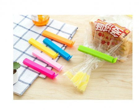 Set 4 cleme pentru sigilarea pungilor, dimensiune 15 cm [1]