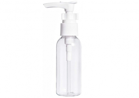 Set CELhome - Sticle pentru Calatorie Transparente cu Husa - 5 Bucati + Etichete Autoadezive [3]