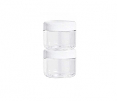 Set CELhome - Sticle pentru Calatorie Transparente cu Husa - 5 Bucati + Etichete Autoadezive [6]