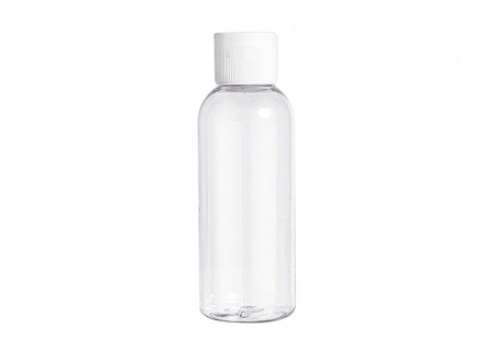 Set CELhome - Sticle pentru Calatorie Transparente cu Husa - 5 Bucati + Etichete Autoadezive [5]