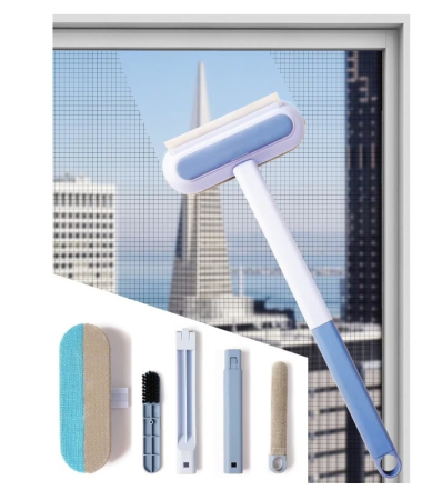 Set complet 10 piese pentru curatenie - mop, racleta si solutii de curatare [3]