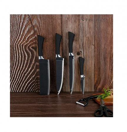 Set de 6 Cuțite din Oțel Inoxidabil CELhome – Cuțite de Bucătărie [5]