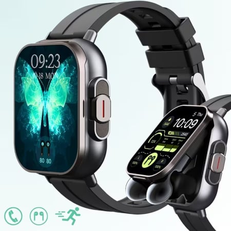 Gadgeturi & Electronice - smartwatch-cu-casti-bluetooth-incorporate-celhome-d8