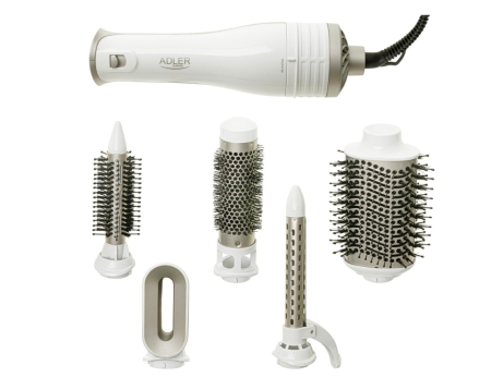 Styler 5-in-1 pentru par cu putere 1200 W, 5 accesorii interschimbabile – uscator, ondulator, perii, 2 trepte temperatura + functia „cool shot” [5]