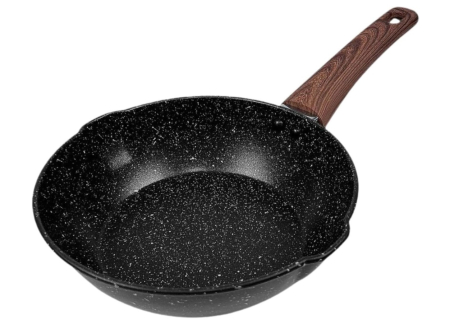 Selecție de Produse Sub 100 RON - Tigaie antiaderenta CELhome 16x33 cm, design rotund, maner ergonomic, gatire uniforma