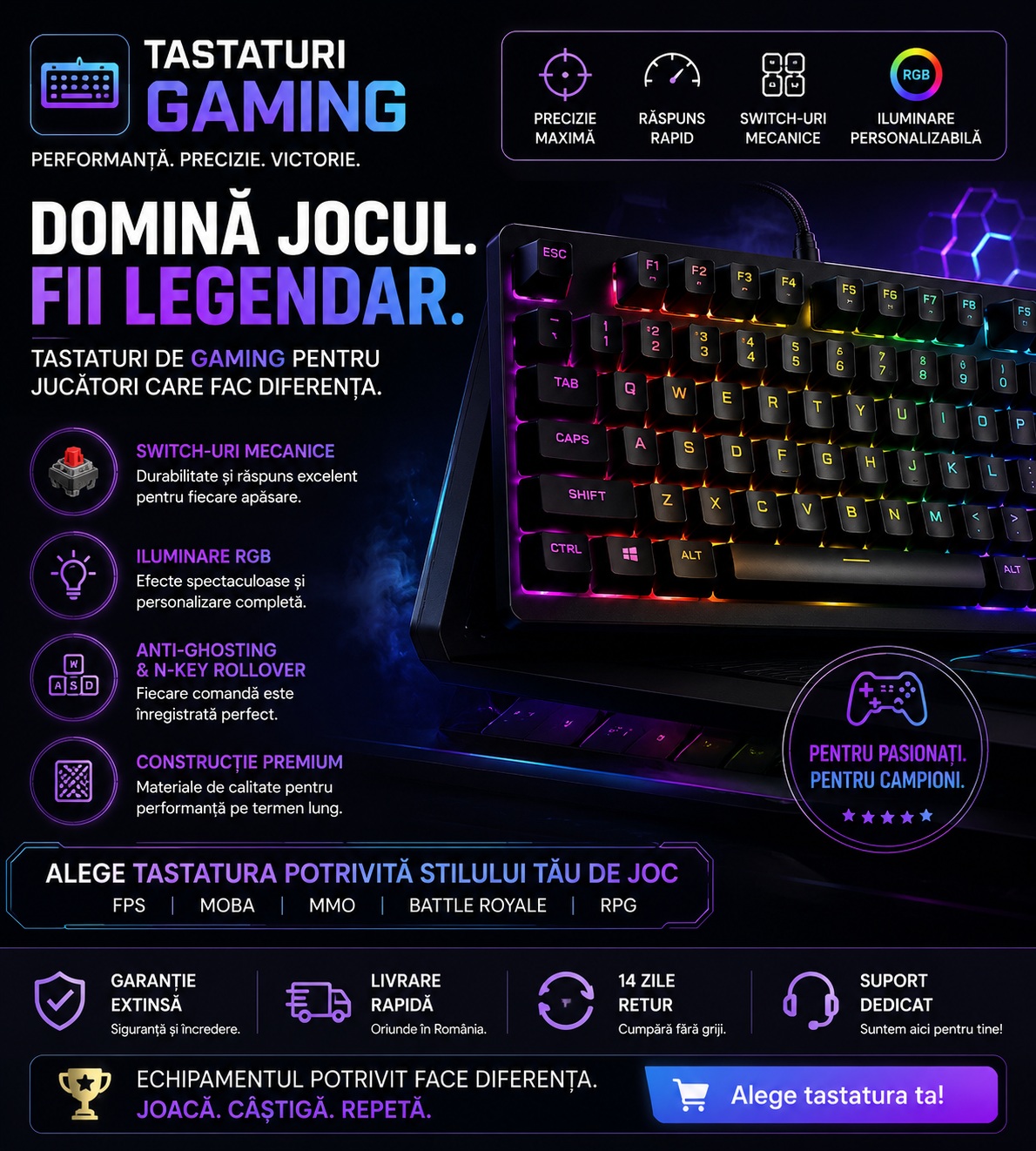 Tastaturi gaming