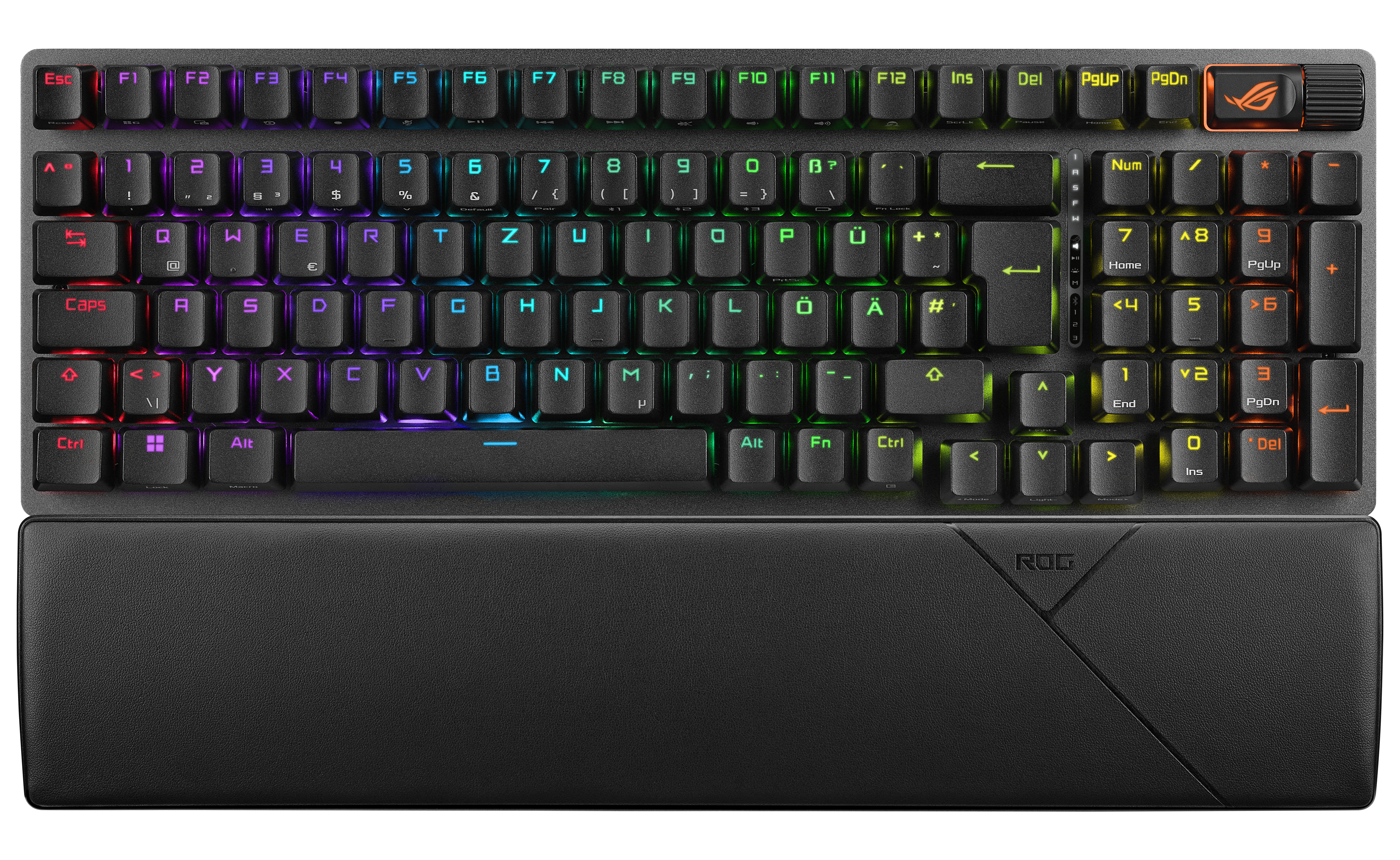 PC, Periferice & Software - ASUS ROG Strix Scope II 96 Wireless keyboard Gaming USB + RF Wireless + Bluetooth QWERTZ German Black