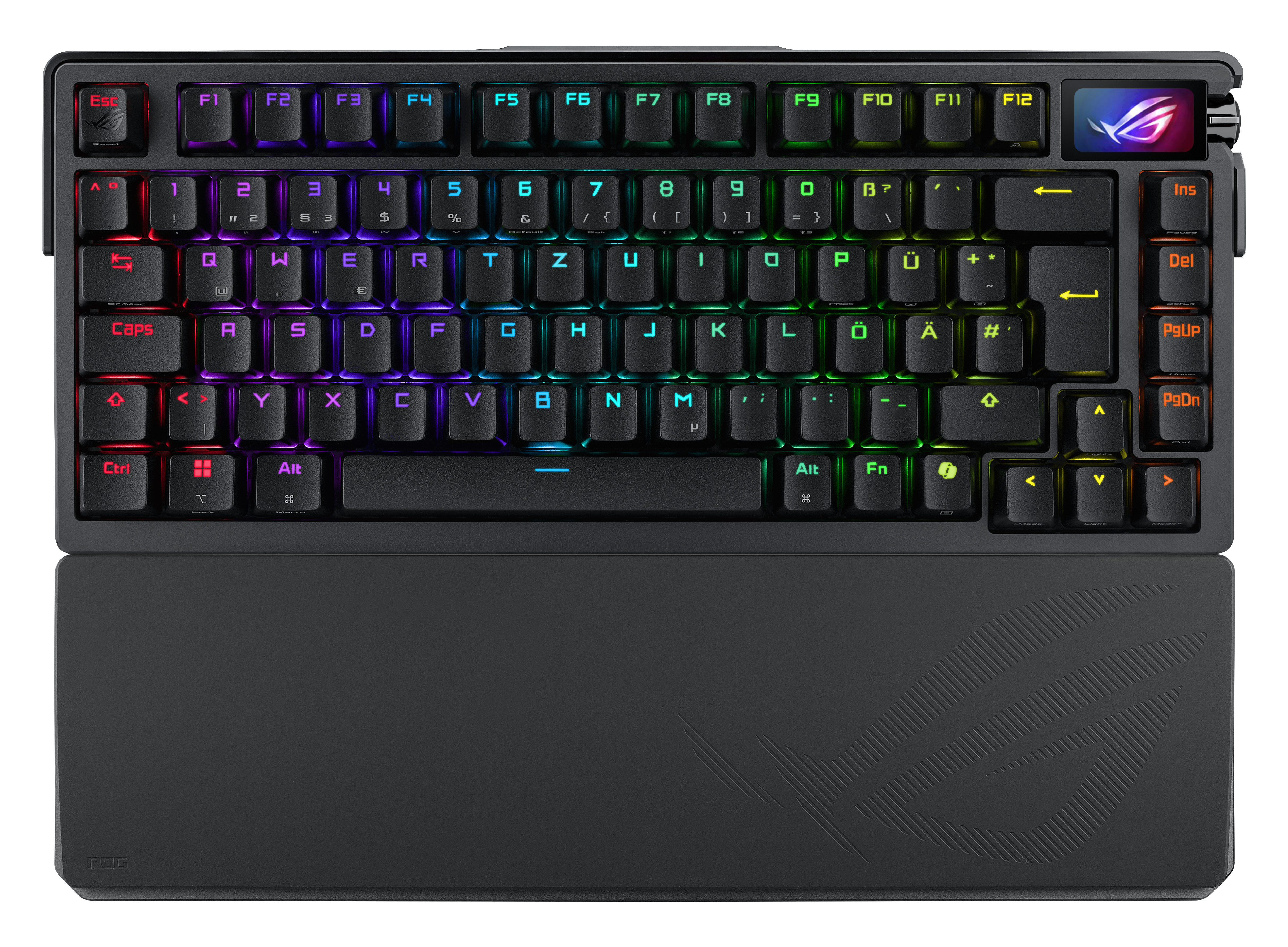 PC, Periferice & Software - ASUS ROG Azoth Extreme keyboard Gaming USB + RF Wireless + Bluetooth QWERTZ Black