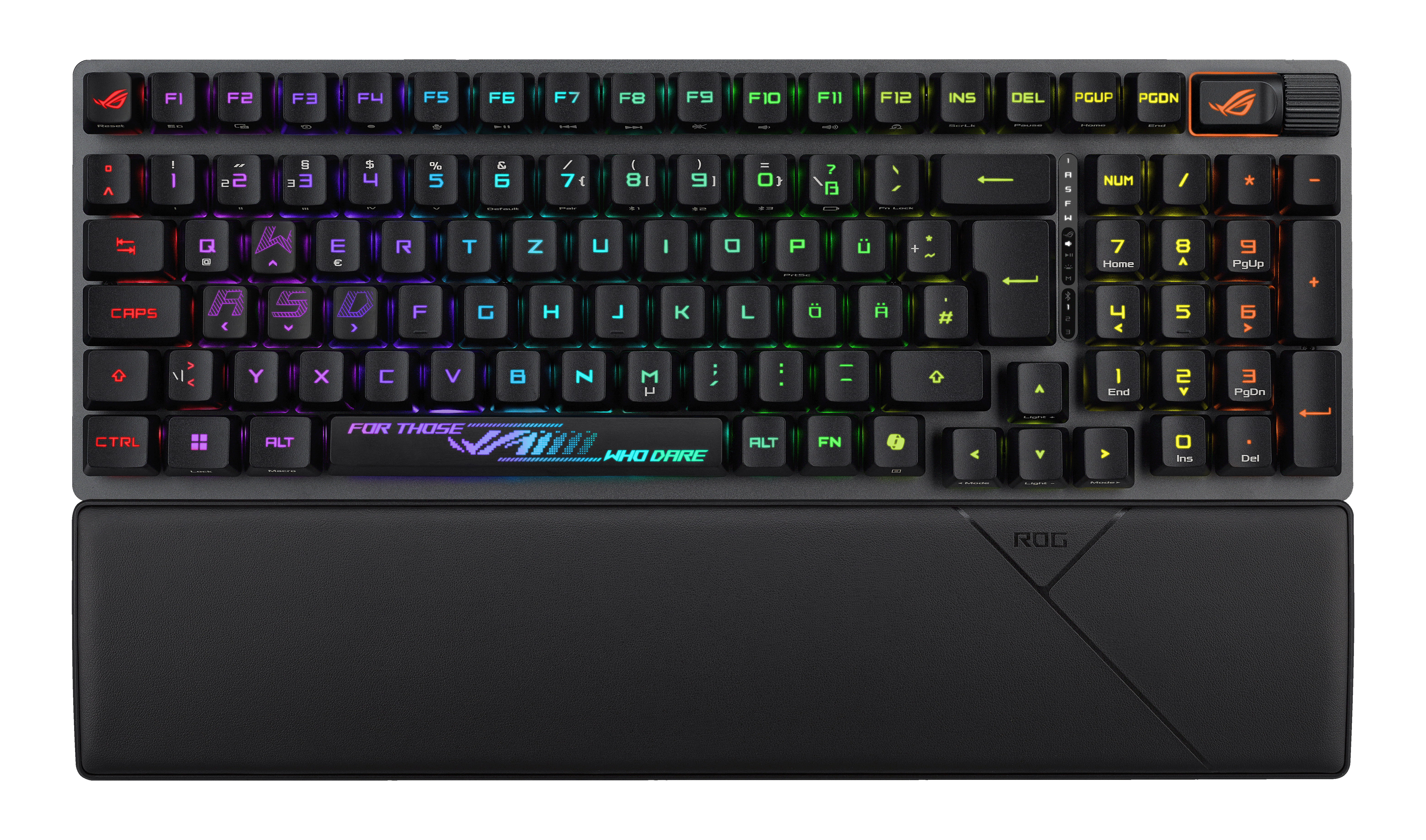 ASUS ROG Strix Scope II 96 RX Wireless keyboard Gaming USB + RF Wireless + Bluetooth Black [2]