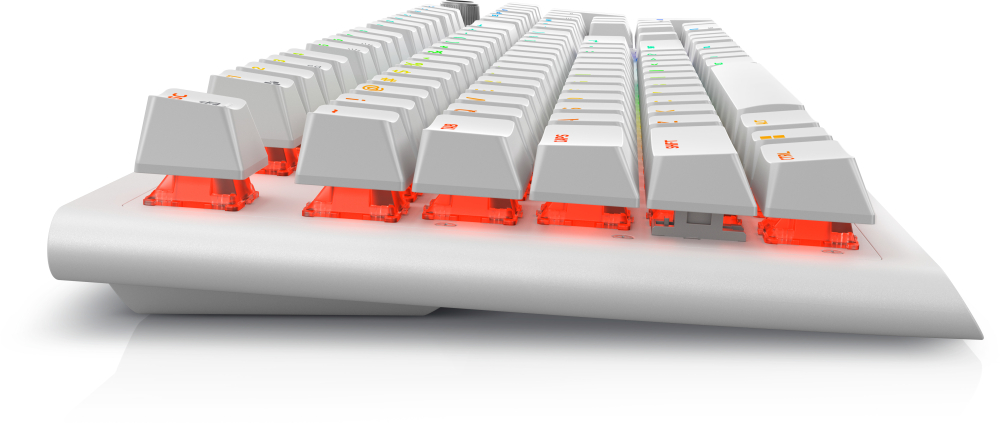 Alienware Tri-Mode AW920K keyboard Gaming USB + RF Wireless + Bluetooth White [7]