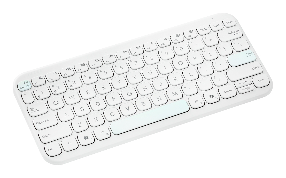 ASUS Marshmallow KW100 keyboard Home Bluetooth QWERTY US International Beige [3]